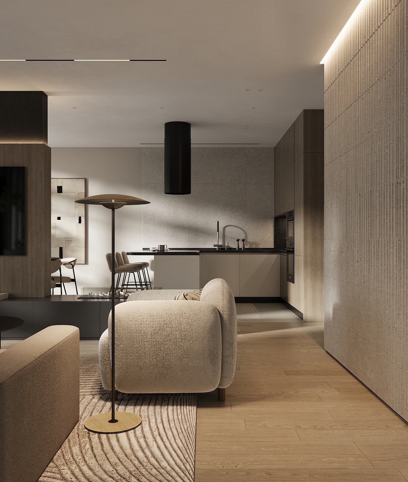 Кухня-гостиная