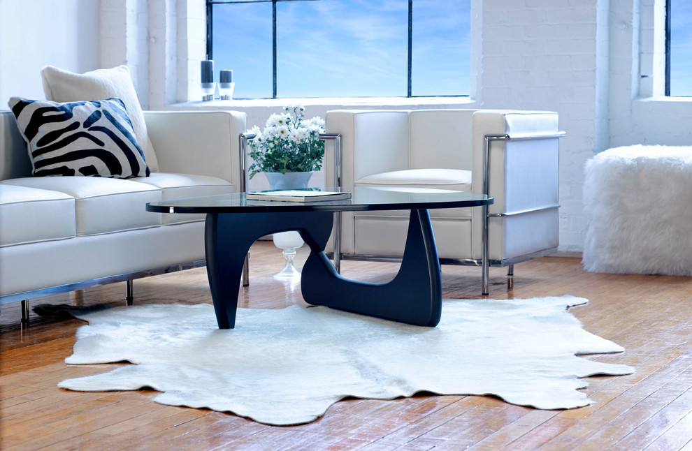 Geneva Cowhide Rug, 5'x7' Contemporary Novelty Rugs by Value