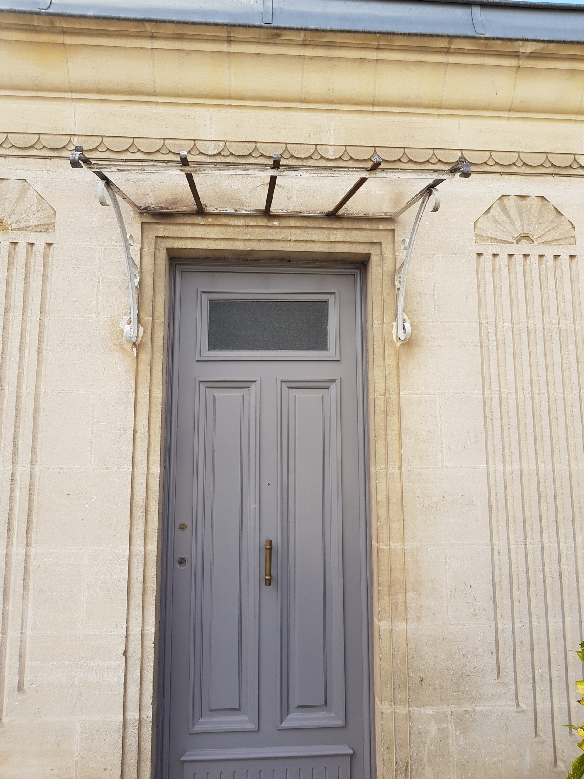 Réparation d'une marquise