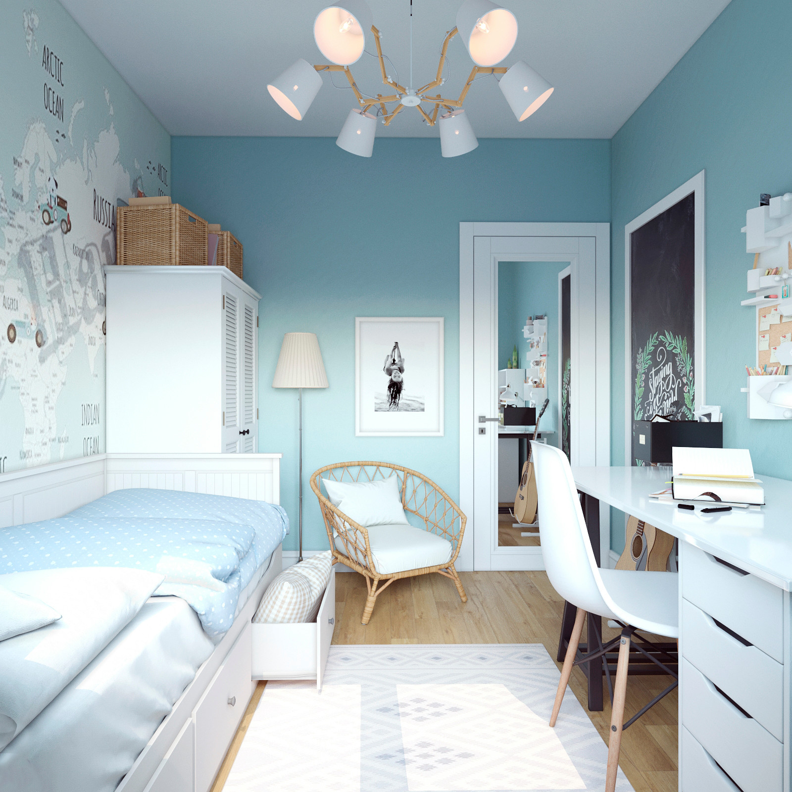 Rénovation d'une chambre d'enfant