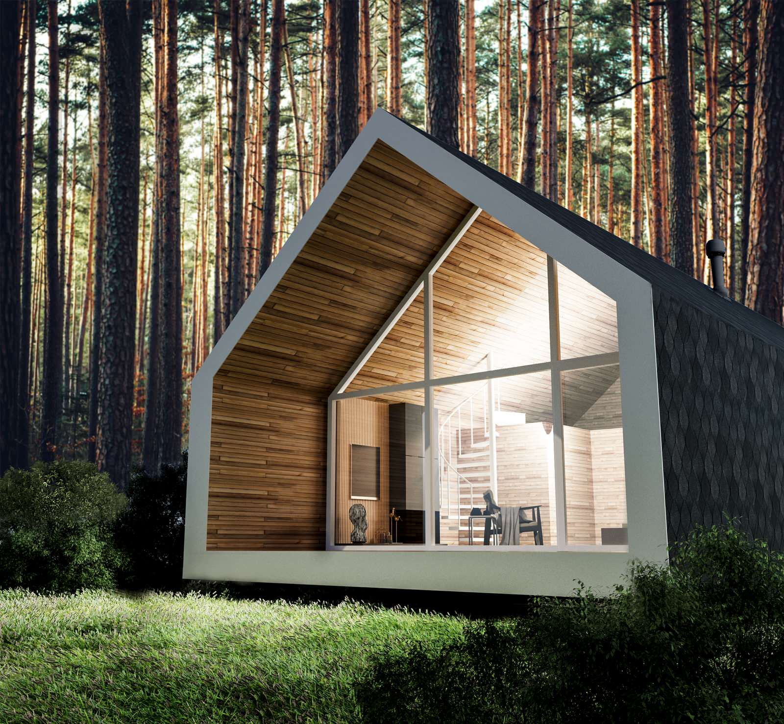 Компактный дом