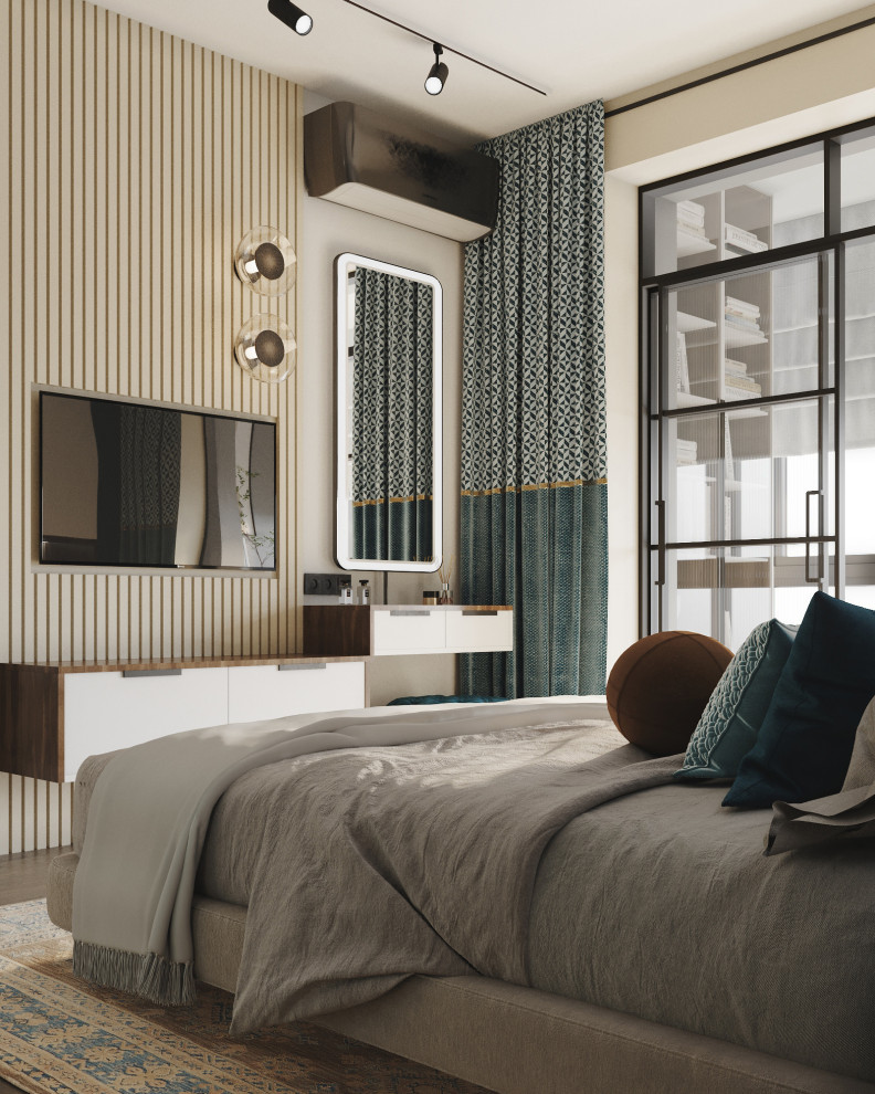 Квартира в ЖК Резиденции Архитекторов для молодой пары с двумя котами, 63 кв.м.