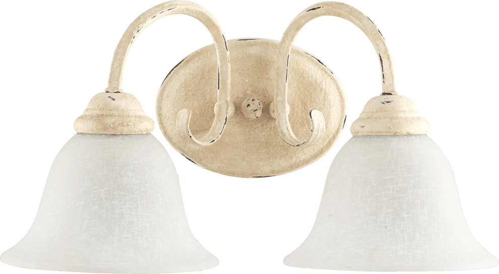 Spencer 2 Light Vanity Fixture Farmhouse Bathroom Vanity Lighting By Buildcom
