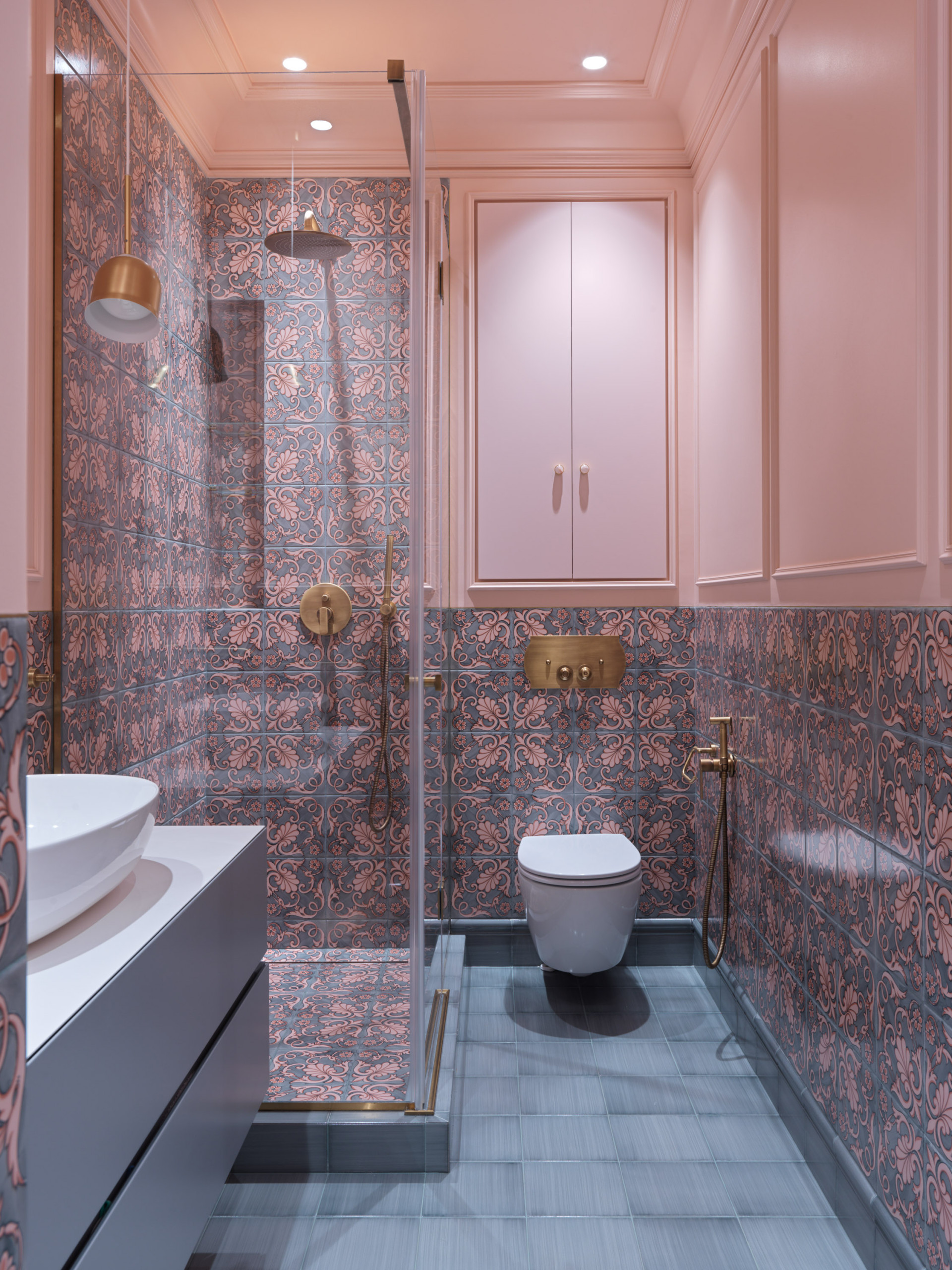Красная ванная комната — дизайна ванной в красных тонах (75 фото)
