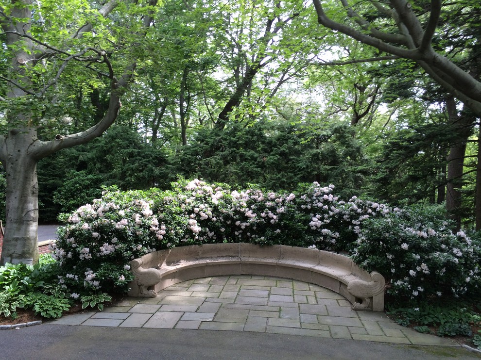 English Tudor Garden Traditional Landscape Boston by Garden Gallery LLC