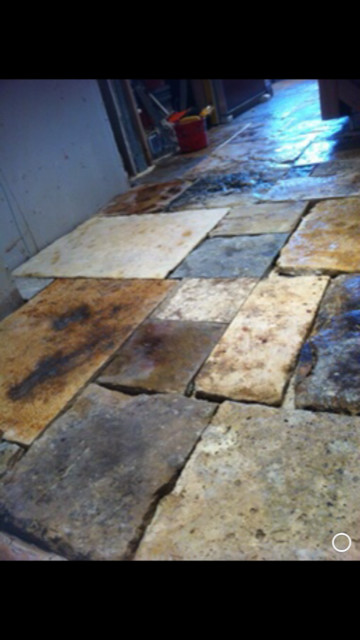 Kitchen Stone Floor