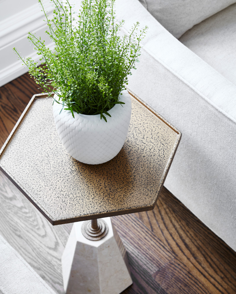 Transitional home design photo in Toronto
