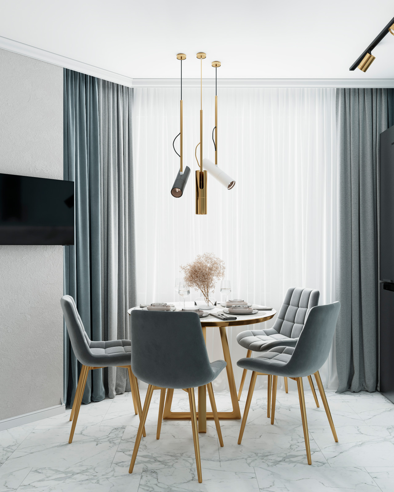 Интерьер квартиры неоклассика