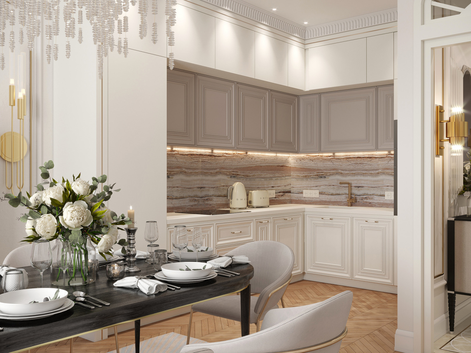 Проект двухуровневой квартиры на ул.Тверская