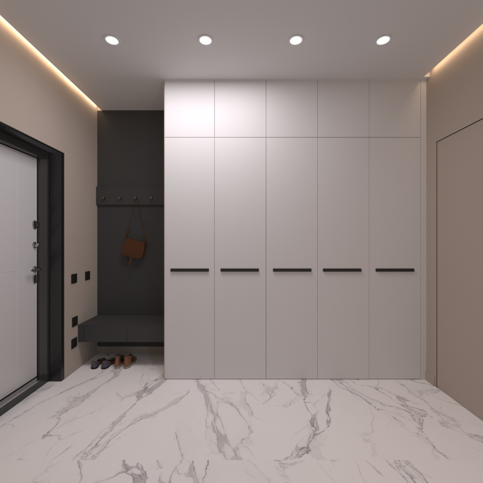 Новосибирск. ЖК Тихомиров. Эскизы + фото с реализации проекта.