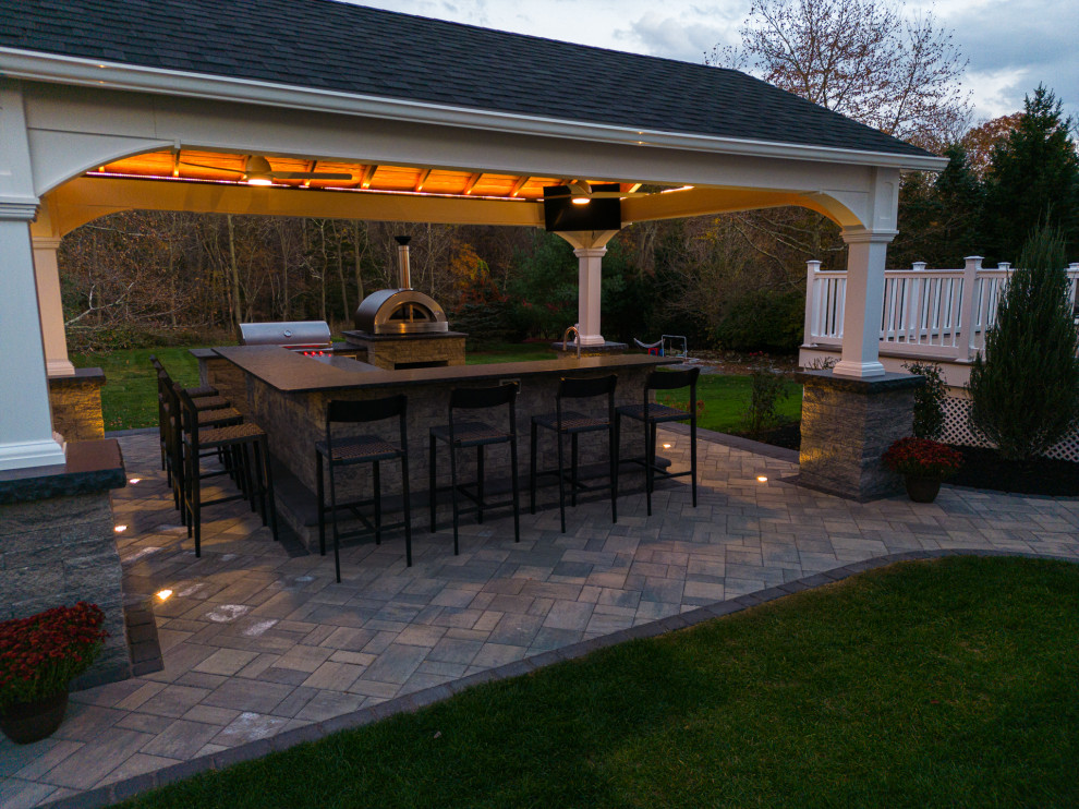 Freehold, NJ: Pavilion, Patio & Outdoor Kitchen