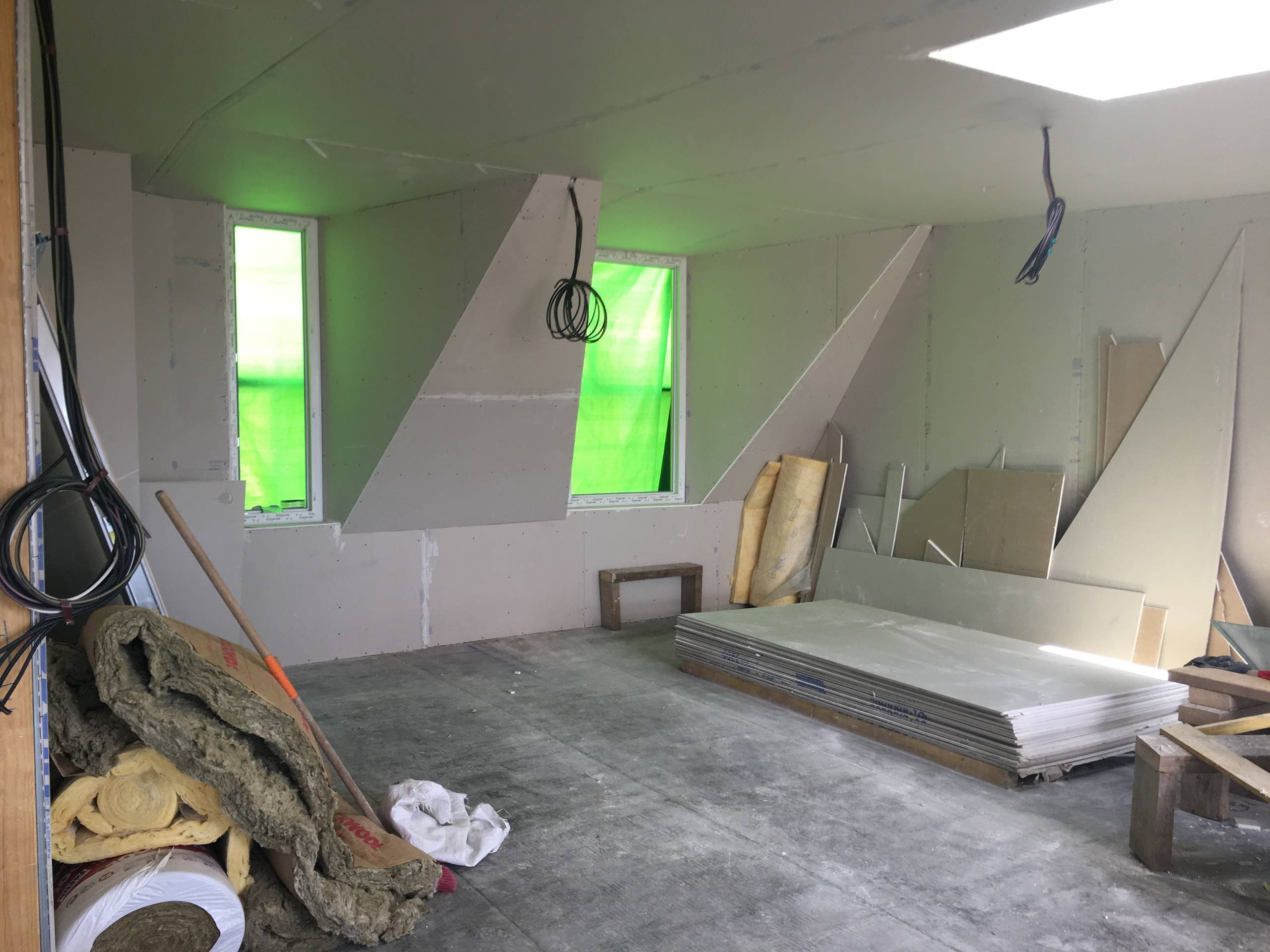 Extantion grenier en 2 appartements