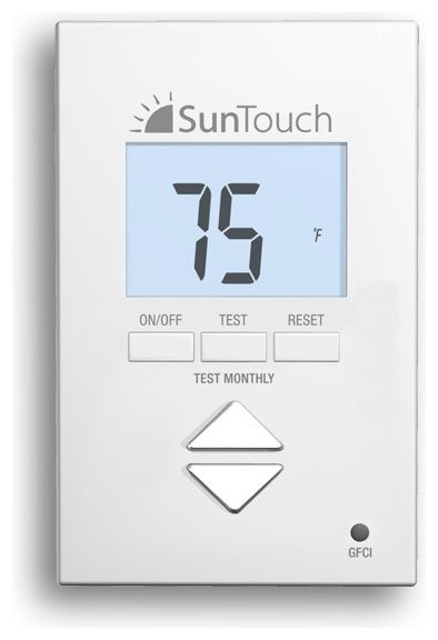 SunTouch Core Non-Programmable Thermostat 120V/240V - Contemporary