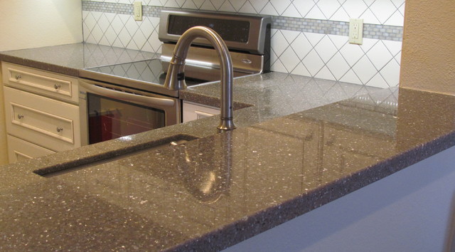 Cambria Minera Countertop With Pass Through Modern Kitchen