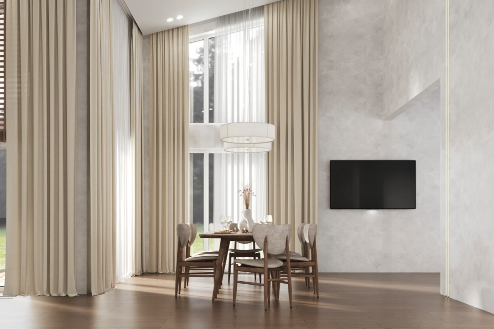 3d-визуализация гостиной