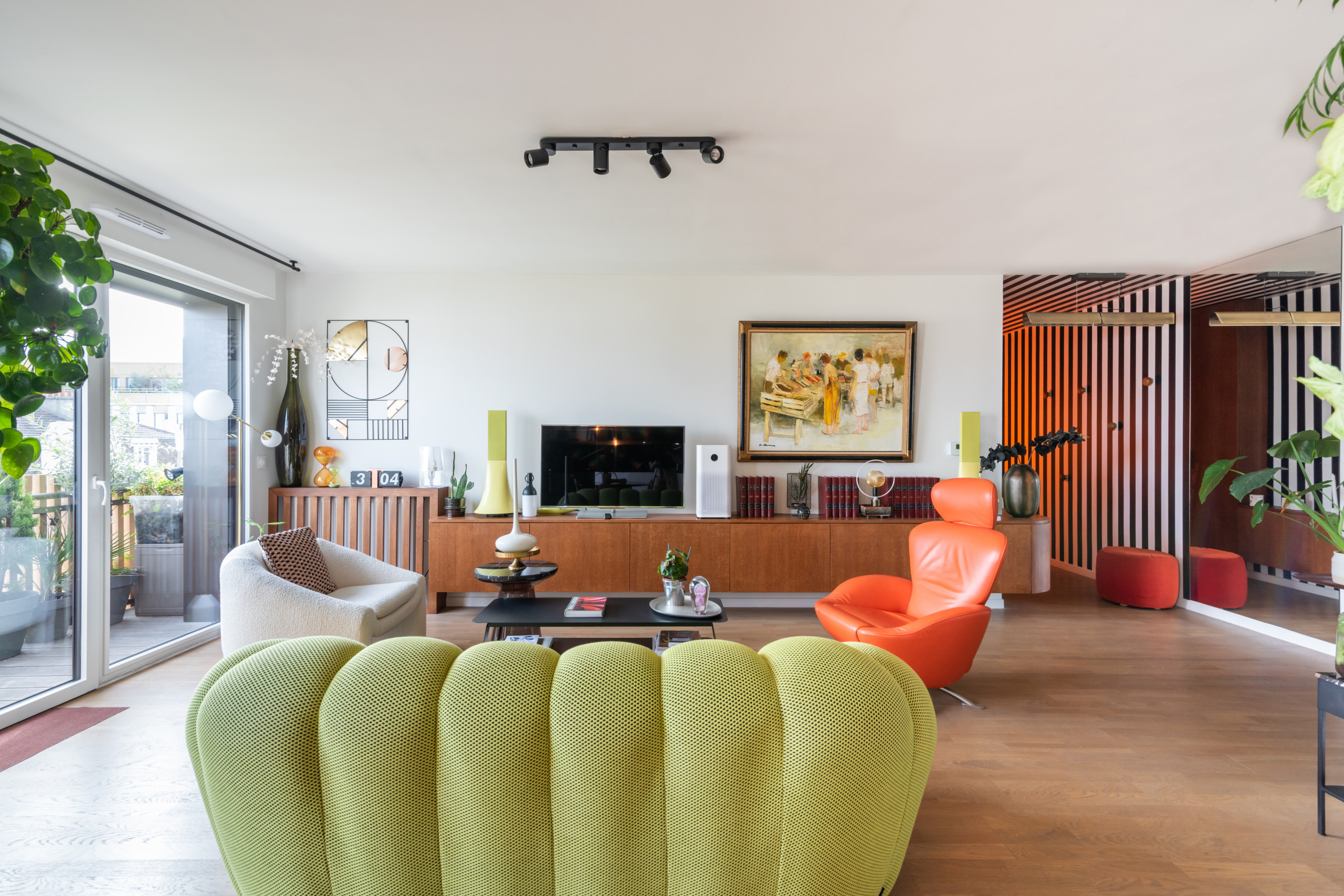 Clichy - Sublimation d'un appartement & transformation