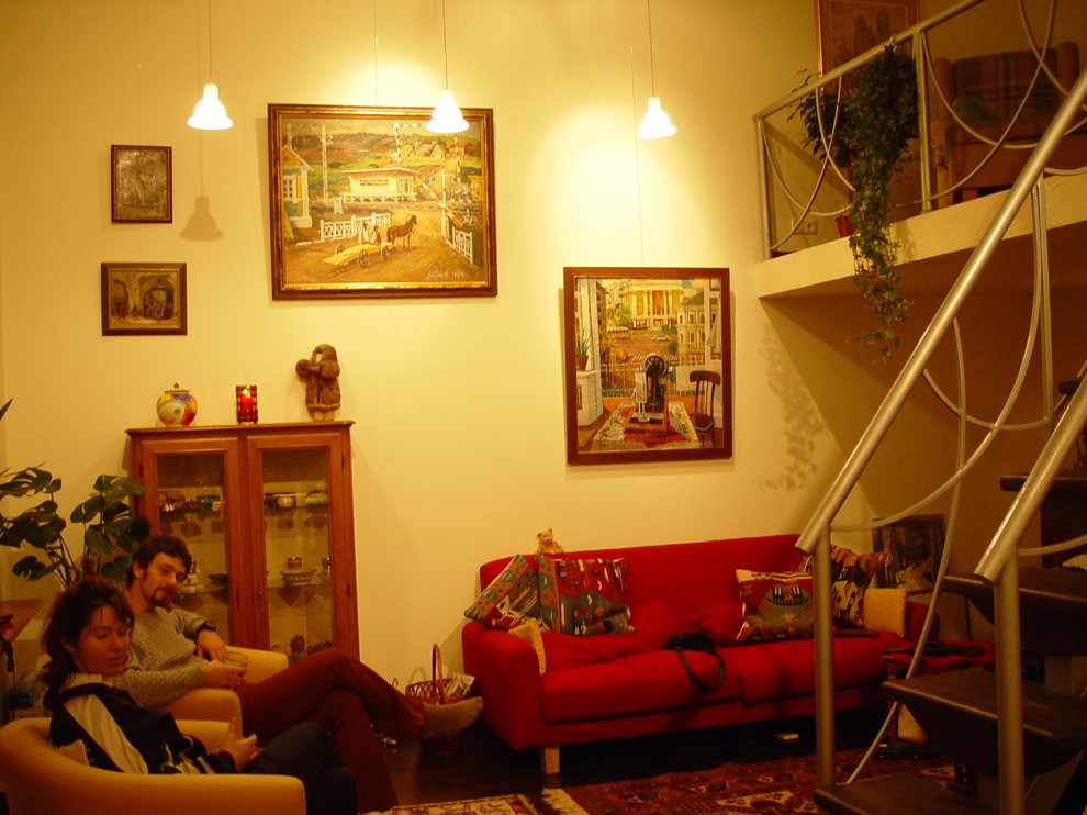 Квартира с мезонином