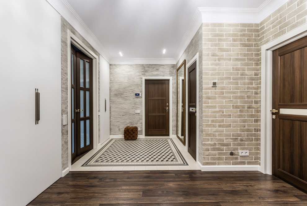 Болшая квартира в Реутове: смешение стилей, пространство идеи и индивидуализм