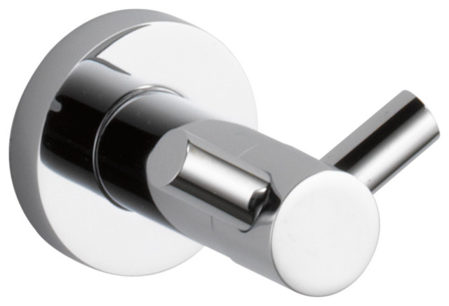 Delta Robe Hook Chrome - Contemporary - Robe & Towel Hooks - by The ...