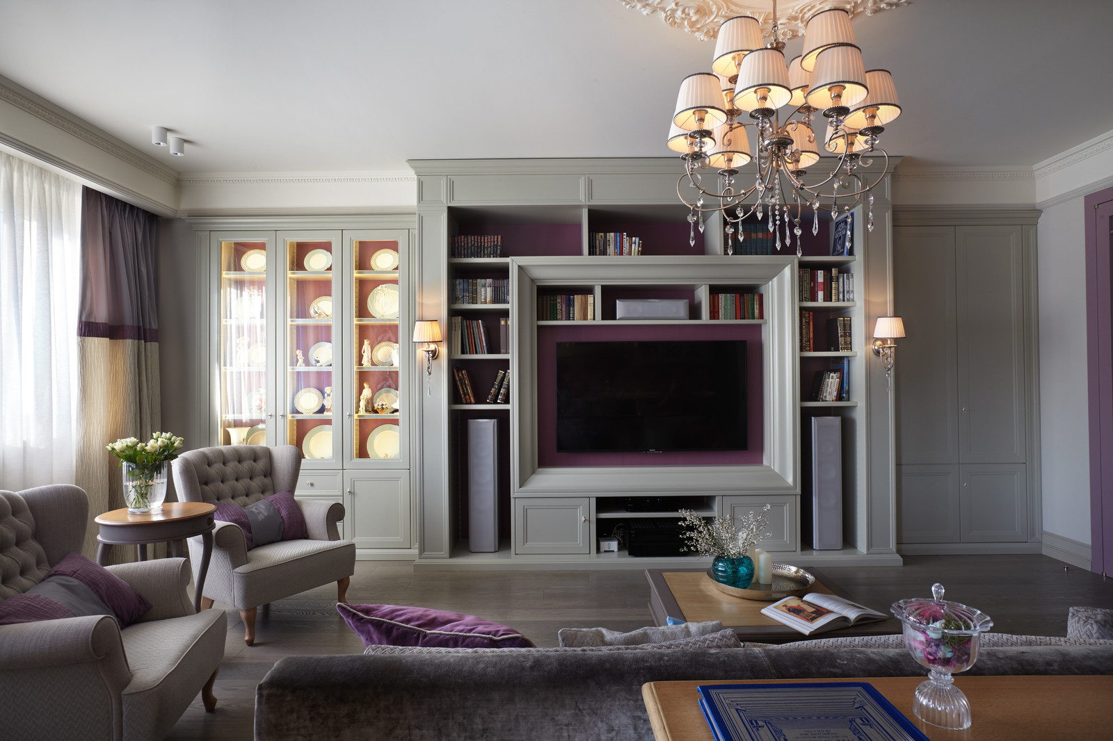 неоклассика в серых тонах