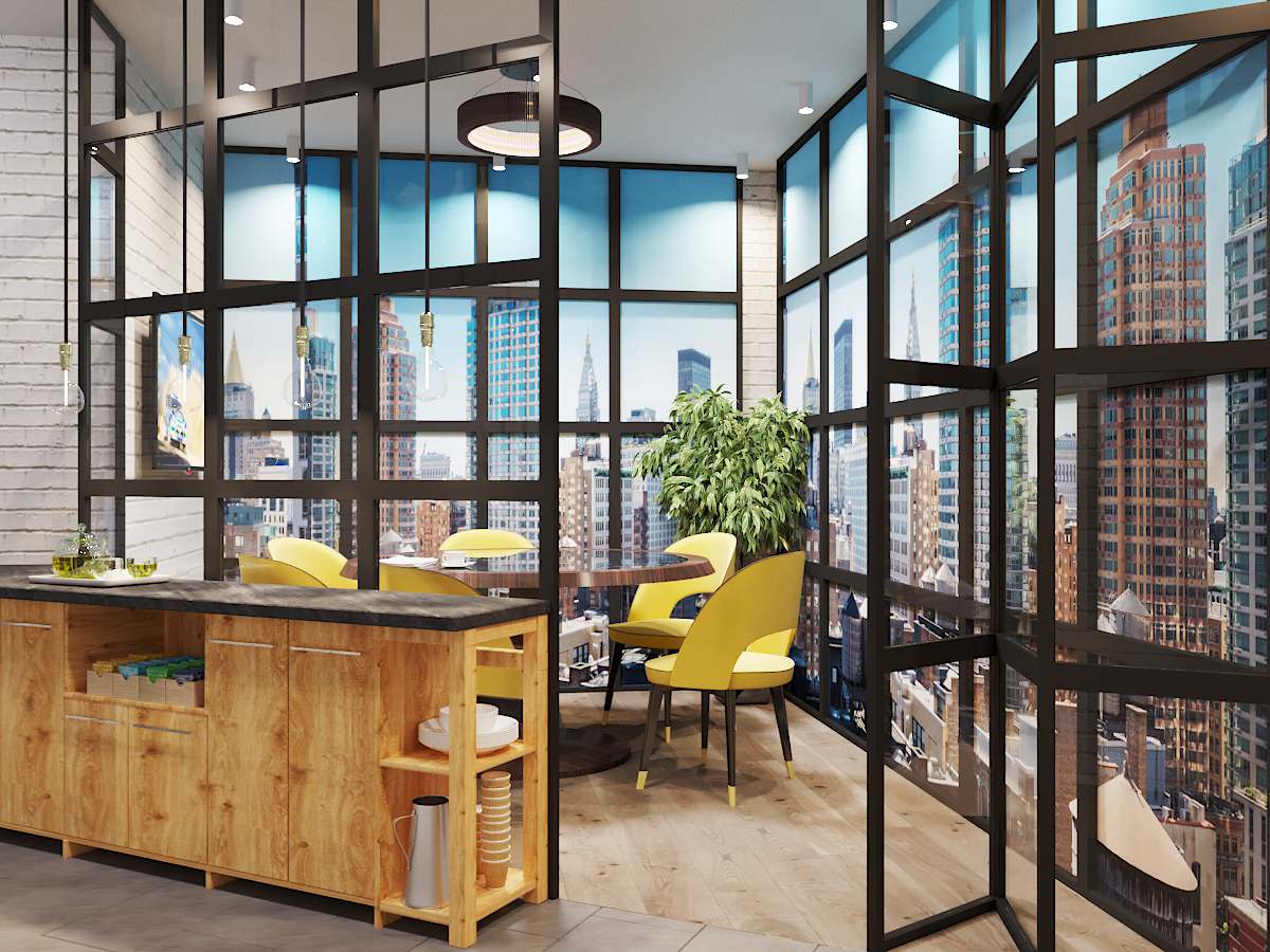 Кухня столовая для офиса