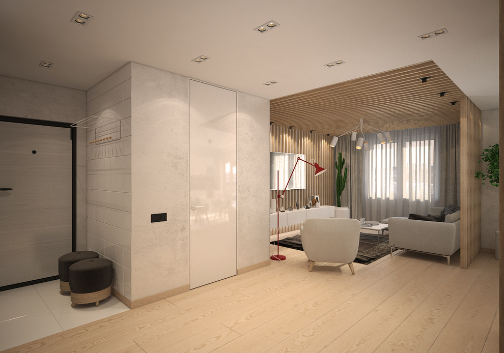 гостиная-кухня