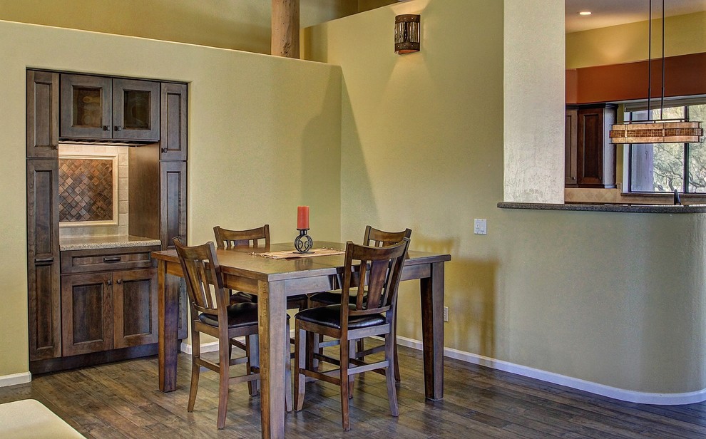 Dining room - transitional dining room idea in Phoenix