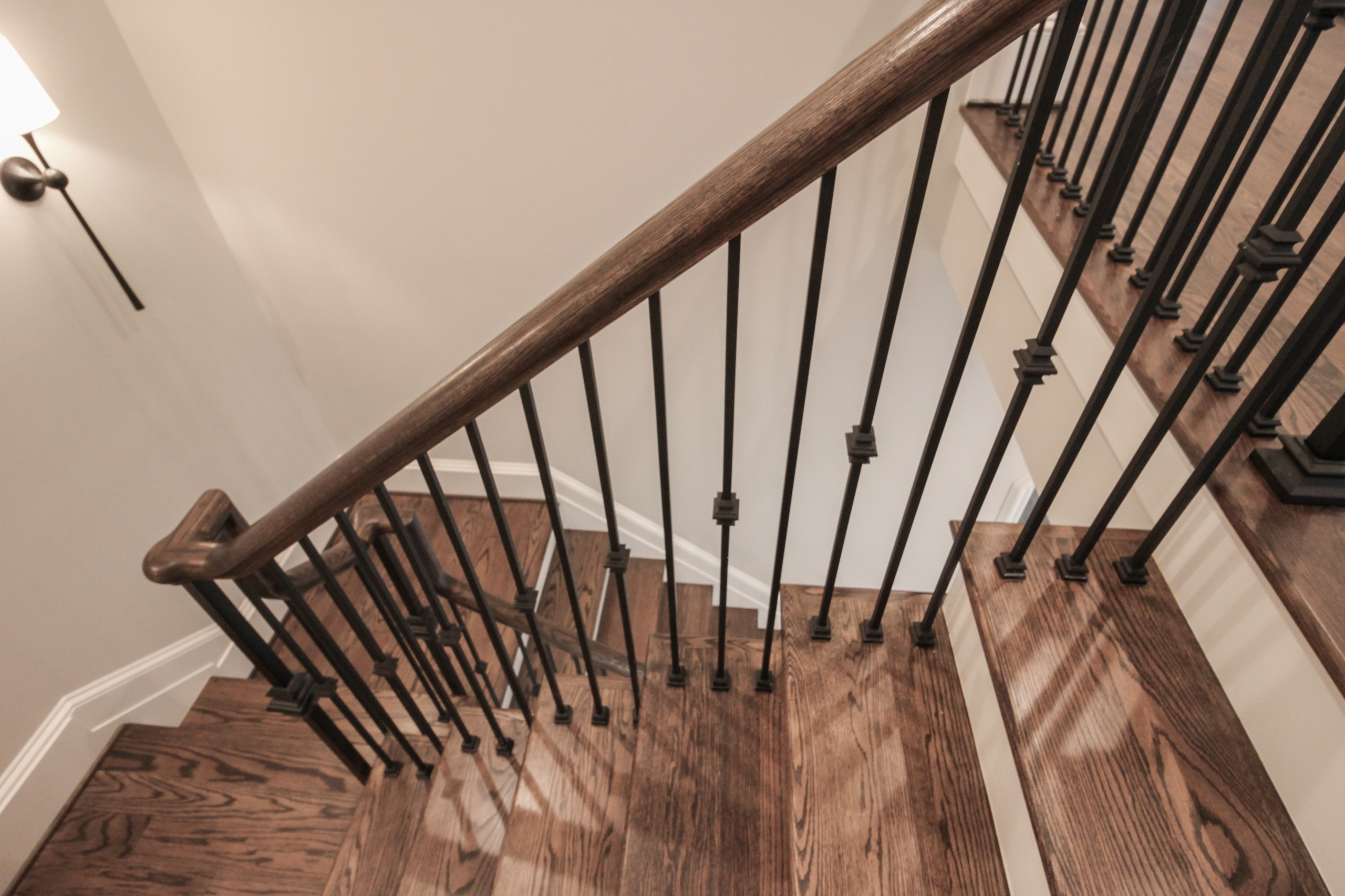 86_ Gorgeous Floating Curved Staircase, McLean VA 22066
