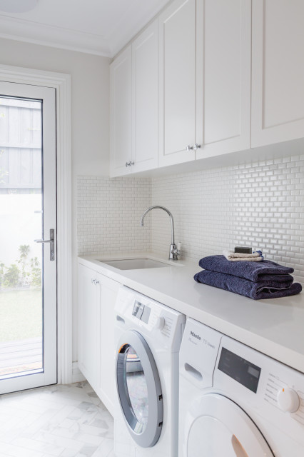 Hamptons Style Family Home - Hampton - Laundry Room - Melbourne - by ...