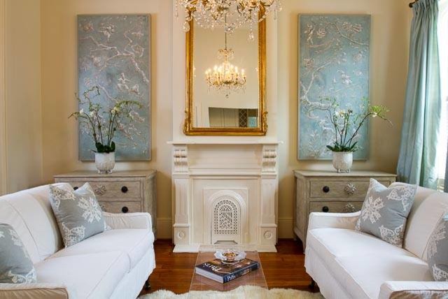 French Quarter Interior Design Project - Traditional - Living Room ...
