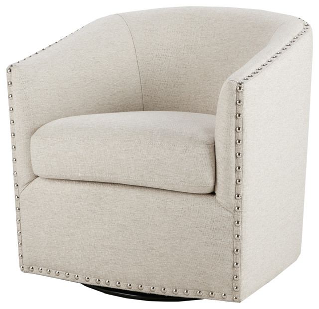 Madison Park Tyler Swivel Chair - Transitional - Armchairs And Accent