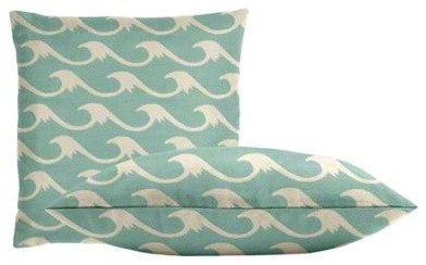 Cresting Waves Baltic Throw Pillow Set
