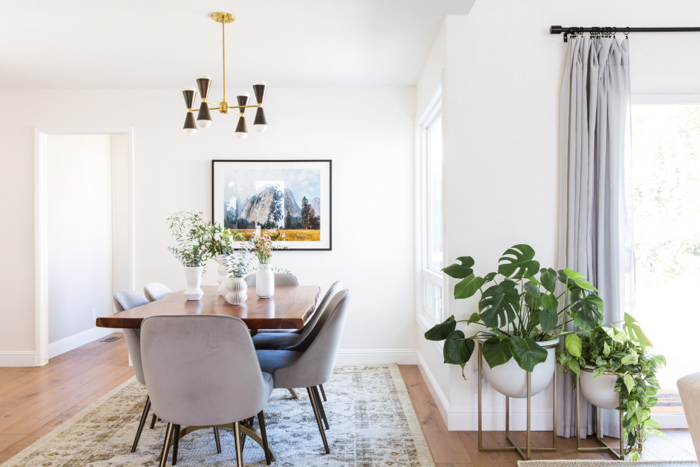 This is an example of a mid-sized contemporary dining room in San Francisco.