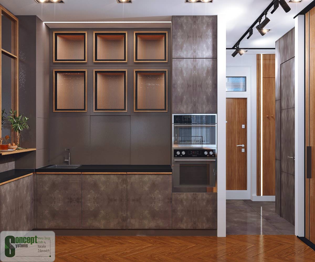 ЖК Биография (гостиная-кухня)