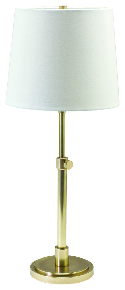 Townhouse Raw Brass One-Light Table Lamp