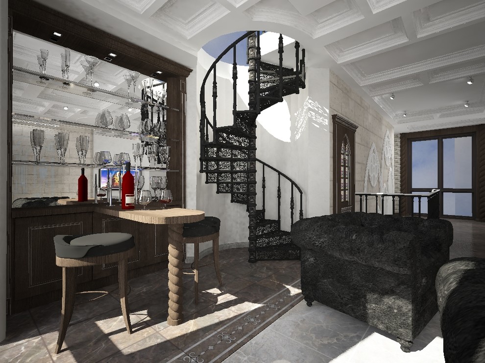 Готические мотивы в современном интерьере