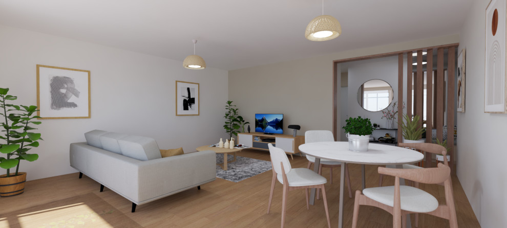 Aménagement d'un projet - Rénovation d'un appartement de 80 m²