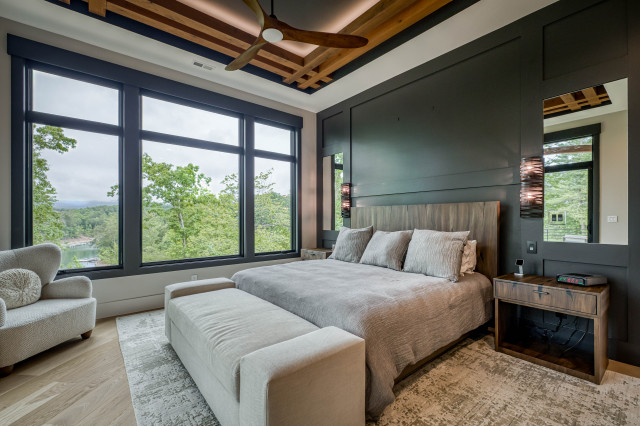 Lake James Modern contemporary-bedroom