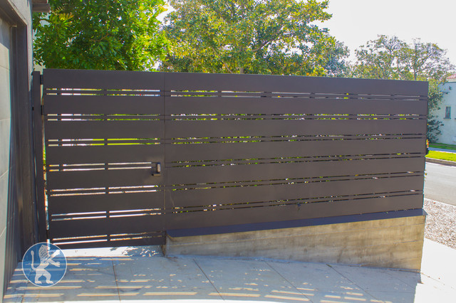 Pedestrian Side Gates Los Angeles By Perfect Garage