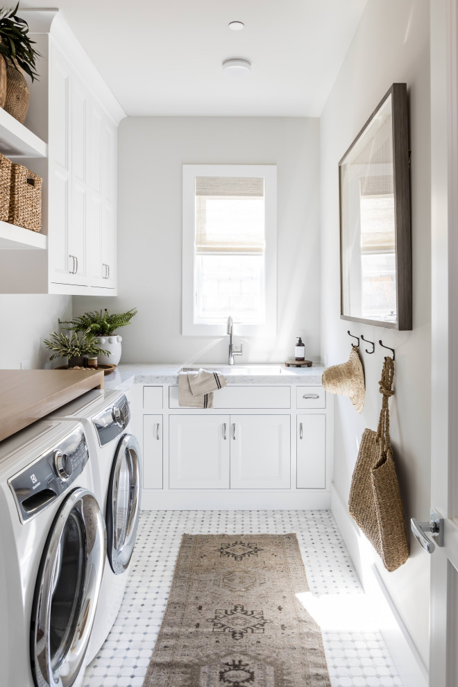 Newport Heights - Beach Style - Laundry Room - Orange County - by Pure ...