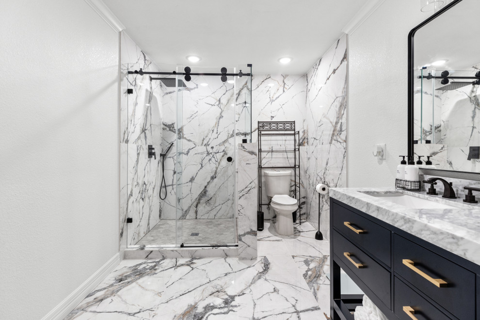 Wentworth Dr - Attic Conversation to Theater and Bathroom Remodel