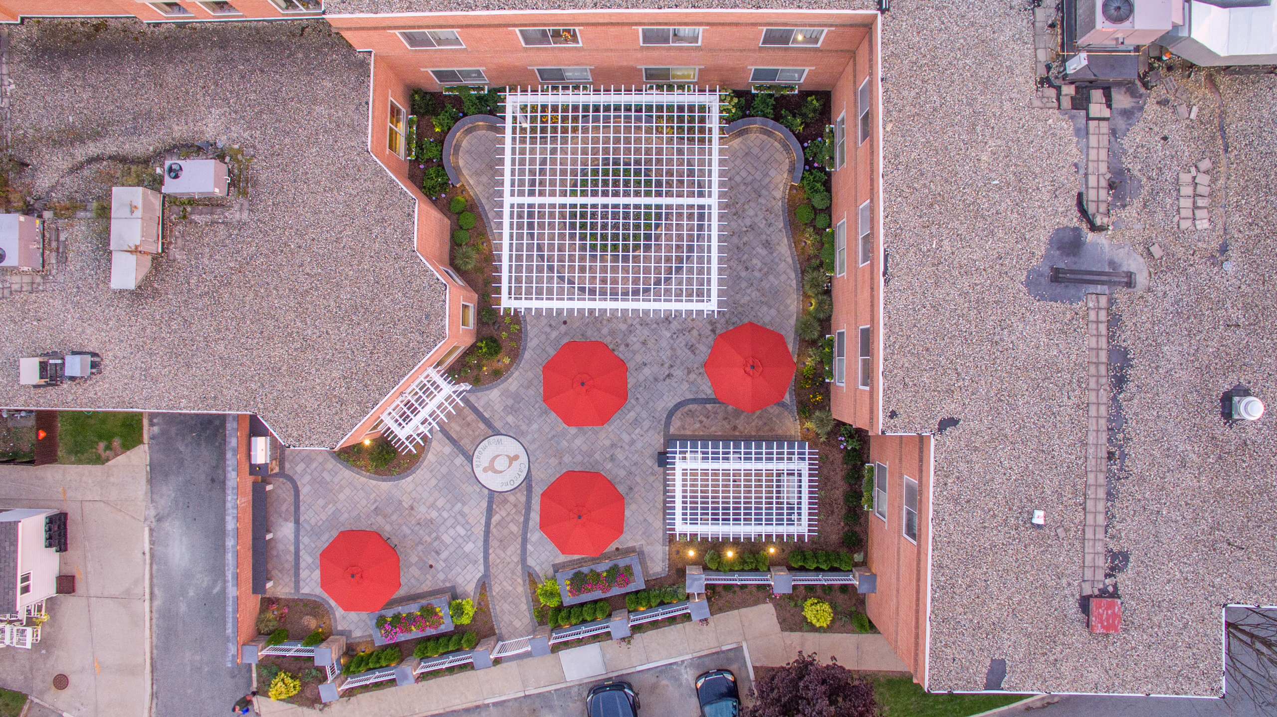 Weymouth Massachusetts Courtyard