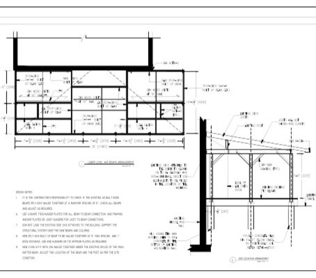 Small back addition including the permit drawings June 2017