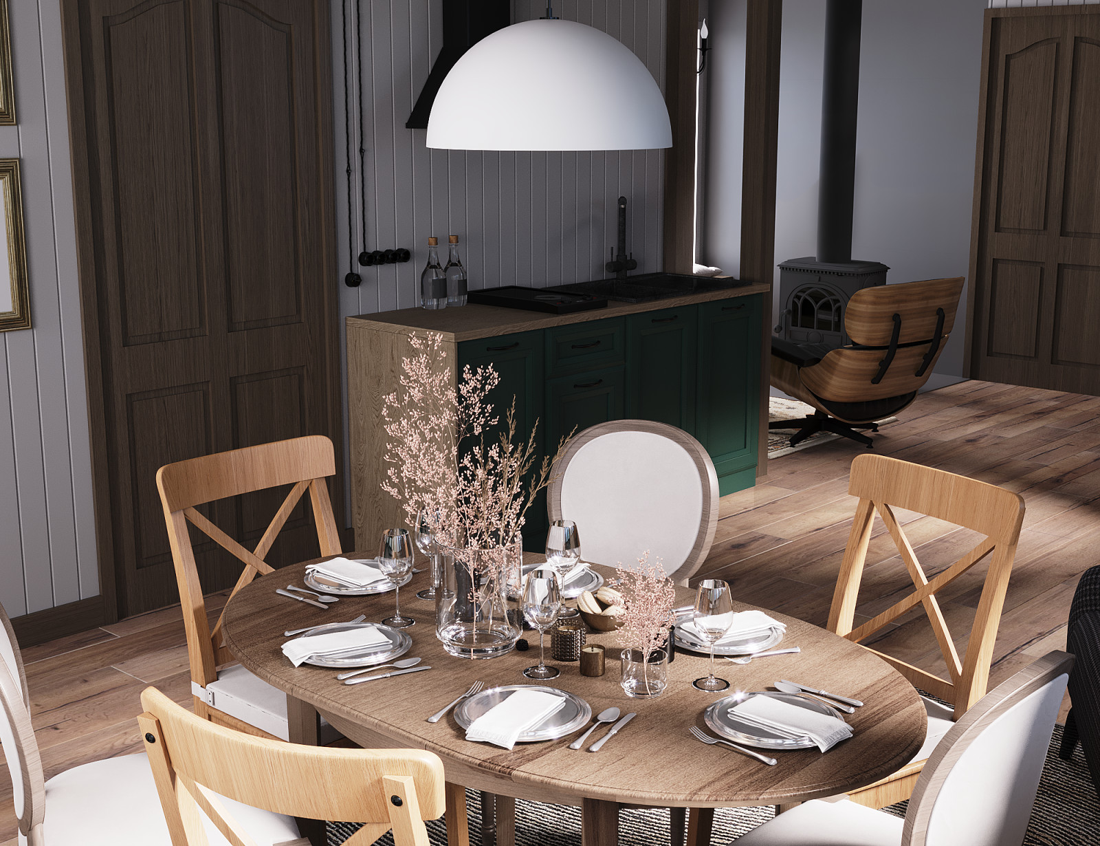 Дизайн-проект дачного дома