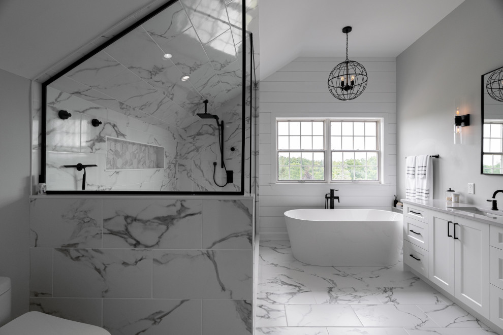 Lewis Road Farmhouse - Bathroom Remodel