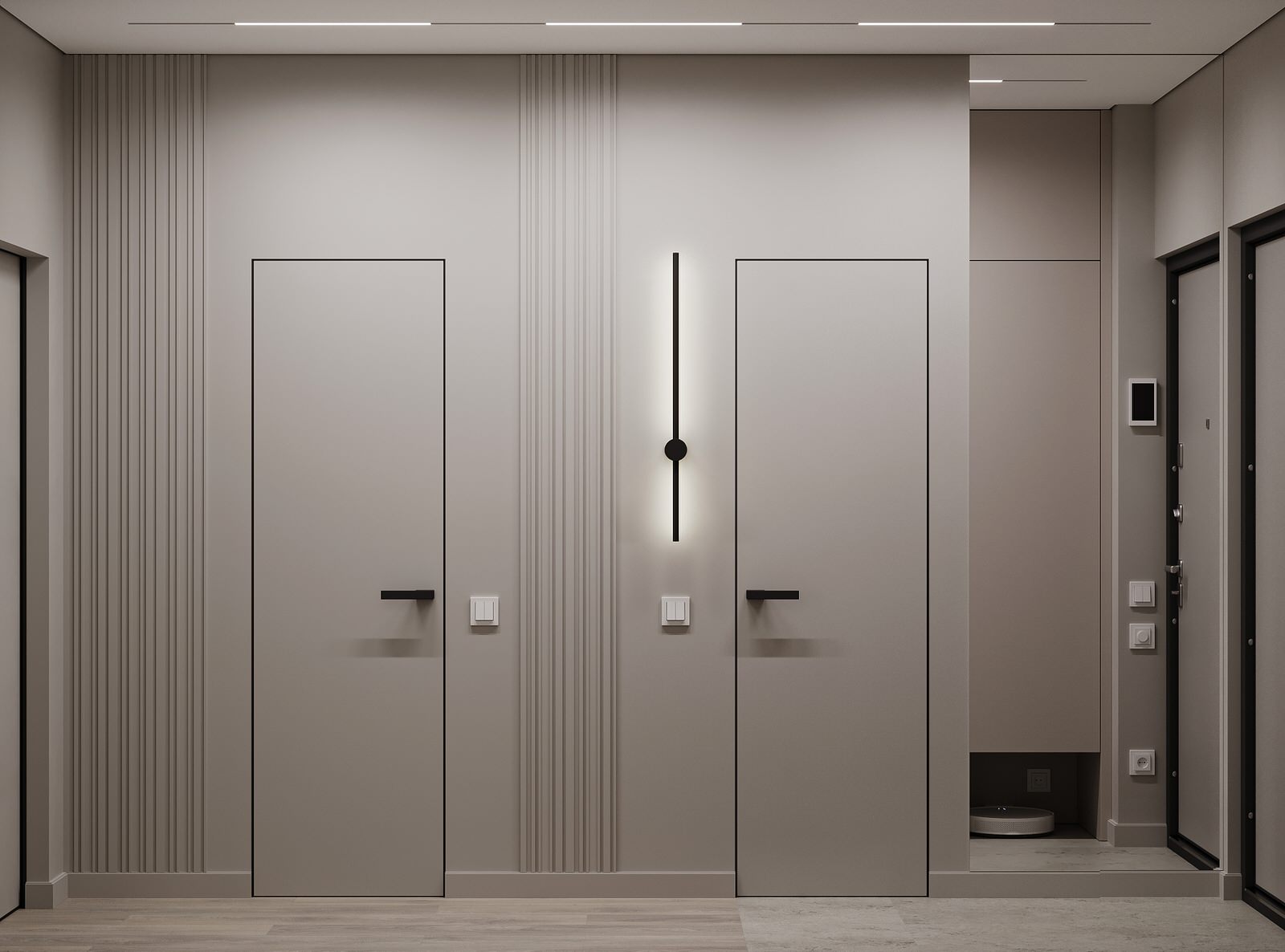 Интерьер квартиры в ЖК "Гармония"