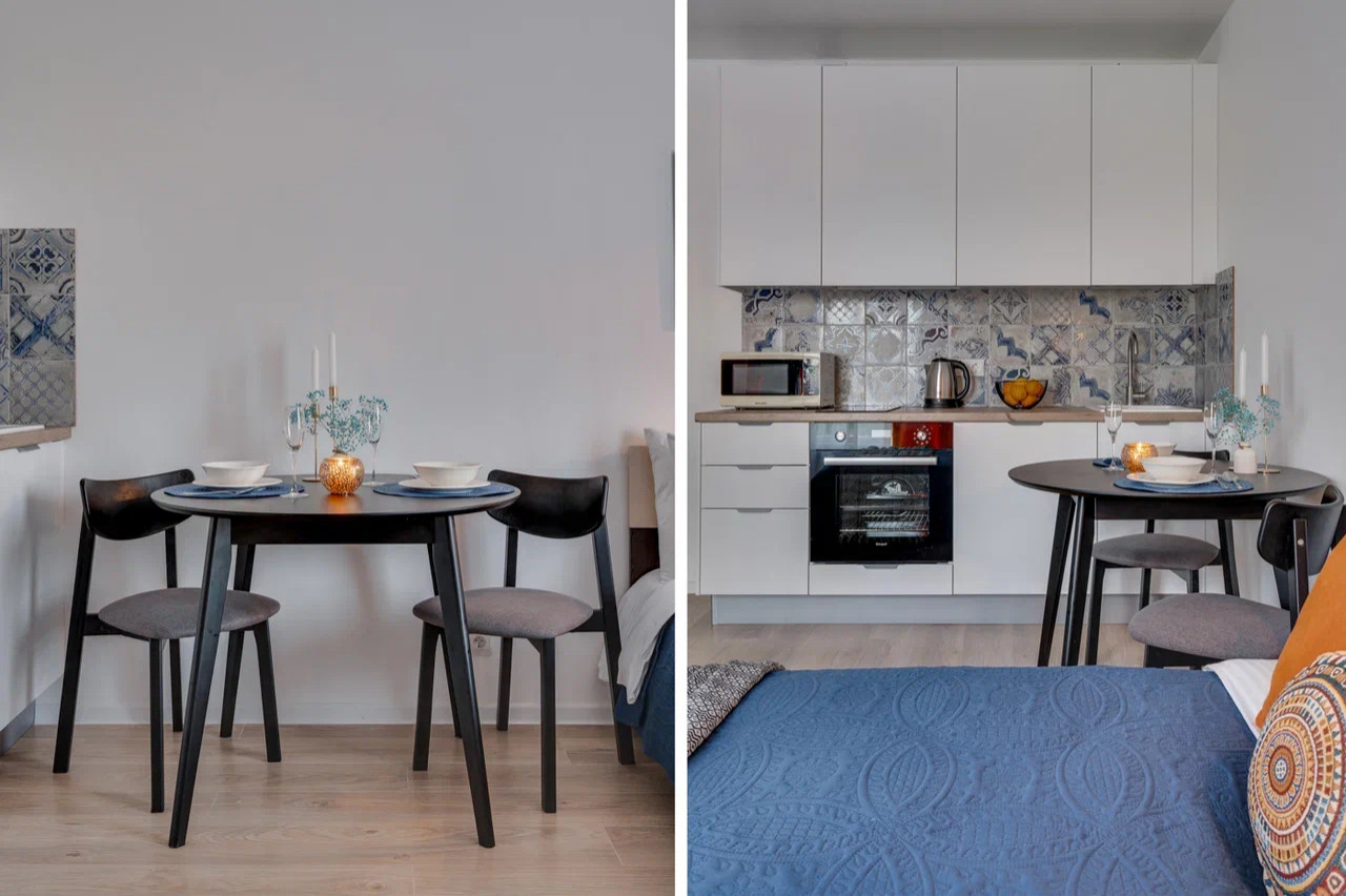 Хоумстейджинг квартиры для краткосрочной аренды в ЖК Дмитровский парк