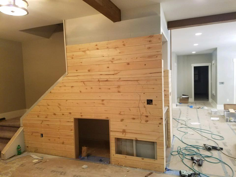 Trim Work and Feature Wall By Black Diamond