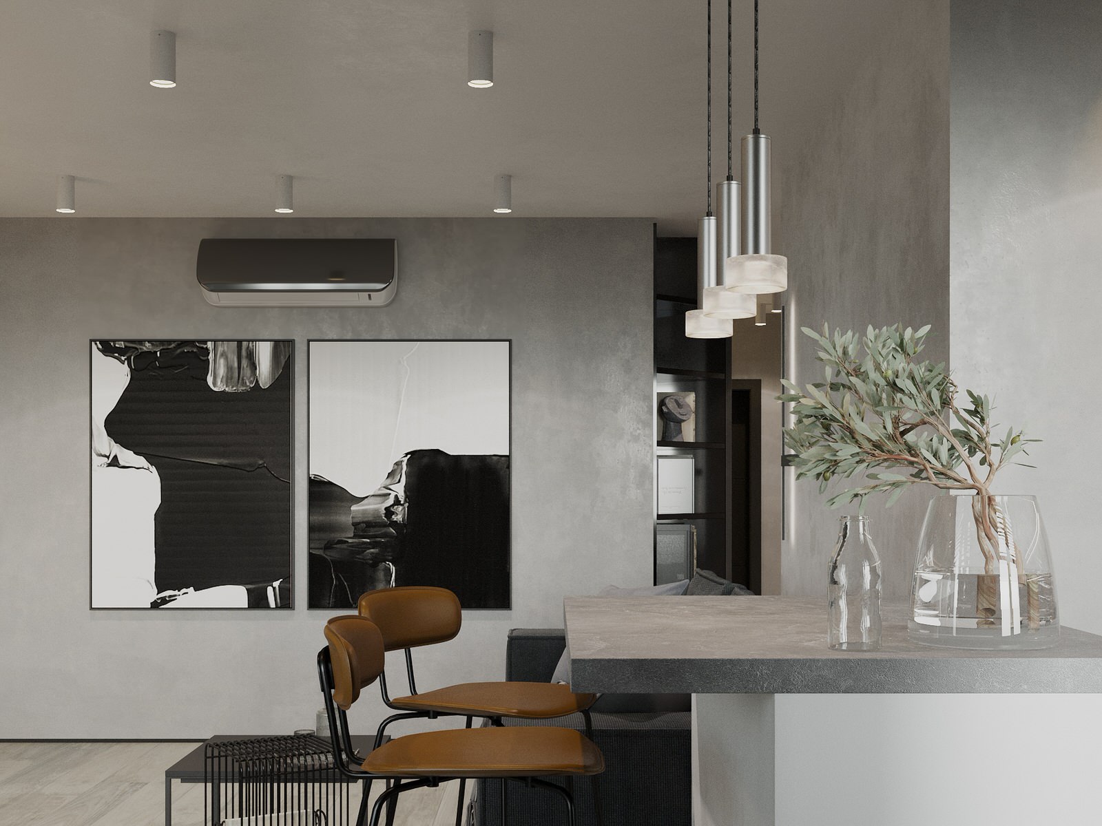 Квартира в центре города 48.9 кв.м