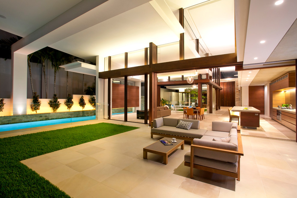 This is an example of a contemporary patio in Other.